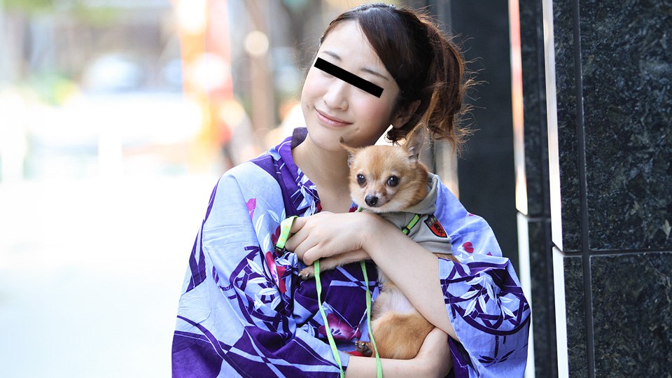 《082423_01 犬の散歩中に犬好きな浴衣美人をナンパゲット！  佐々木レイ》最新高清视频播放封面图
